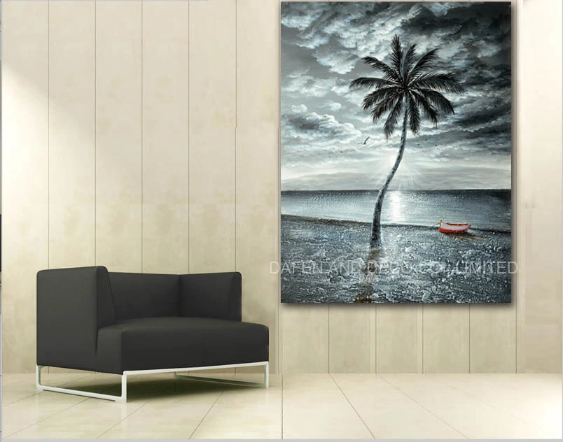 Landscape New Design (DSC_4736) Handmade Oil Painting Wall Decorative Art