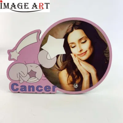 Высокое качество MDF Сублимация пустым Photo Frame Зодиака Frame-Cancer