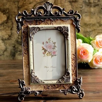  Ретро Винтаж коричневый Home Decor Picture Frame Photo Frame