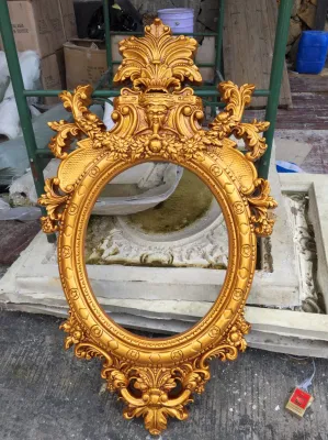 New Arrival Gallery Usage Royal Look PU Picture Painting Mirror Рама