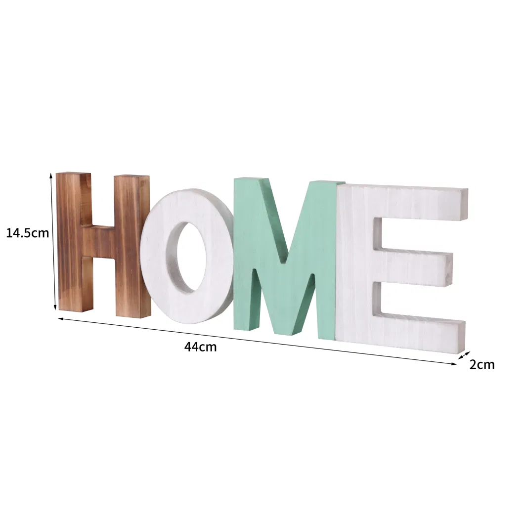 OEM Factory Wall Decorative Rustic Wood Home Sign