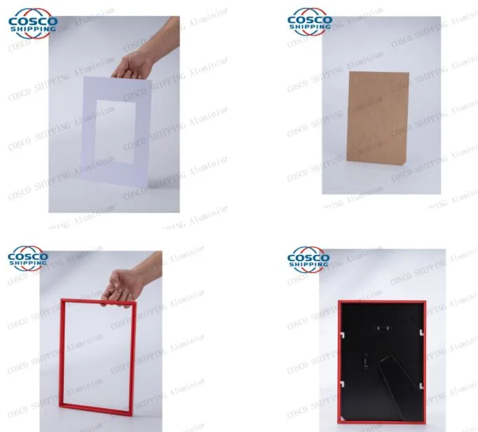 Multi-Color Selection Aluminium Photo Picture Frame Aluminum Poster Certificate Advertising Frames