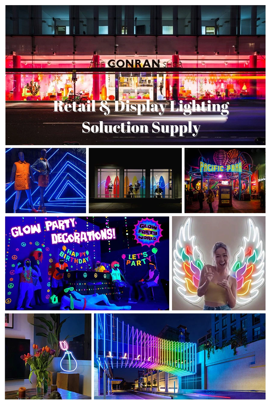 Decorative Lighting Wholesale Neon Signs Custom Flexible Silicone Neon Signs