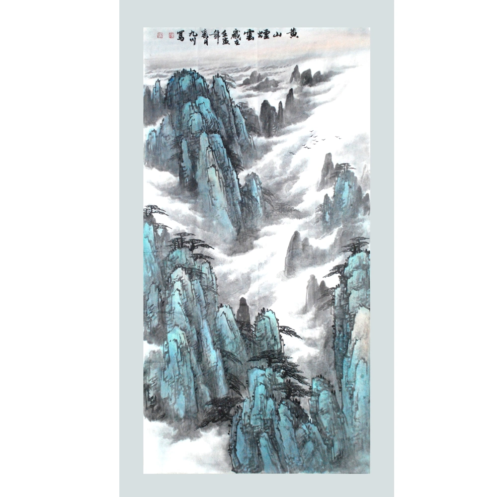 Art Asian Wall Decor Beautiful Scroll Painting Landscape Painting