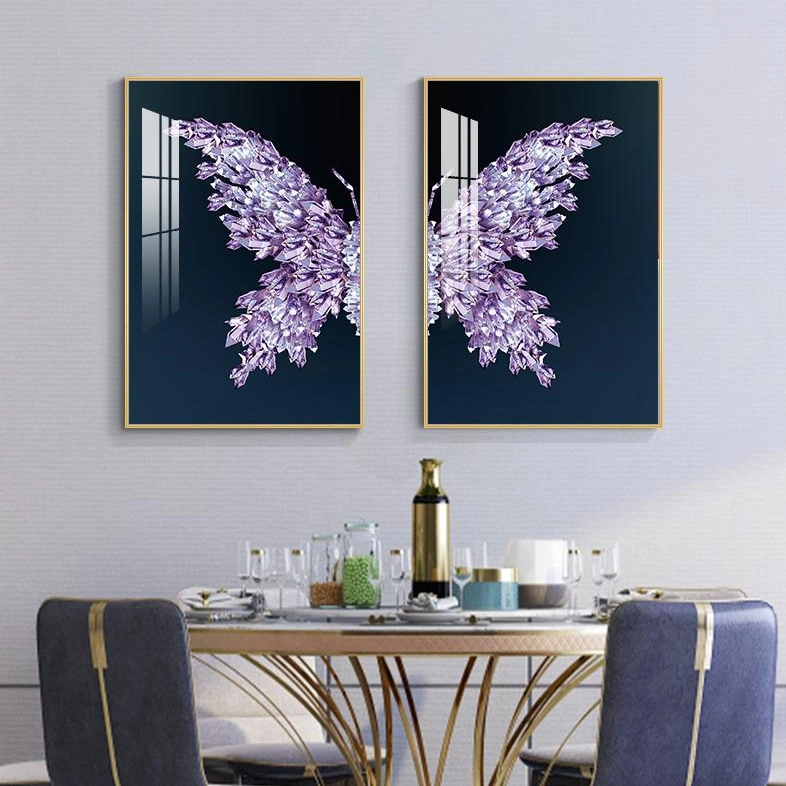 Artwork Art Decoration Animal Paintings Still Life Diamond Crystal Porcelain Wall Arts