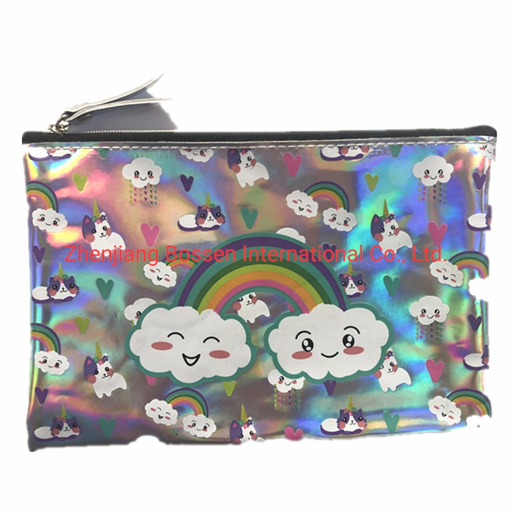 OEM Customized Design Printed PVC Pencil File Bag Case