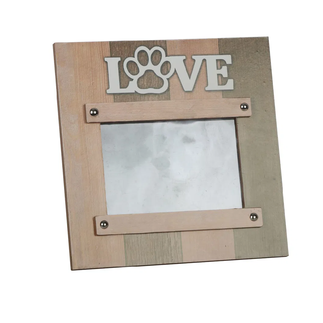 Handmade Home Decor Dog Picture Frame