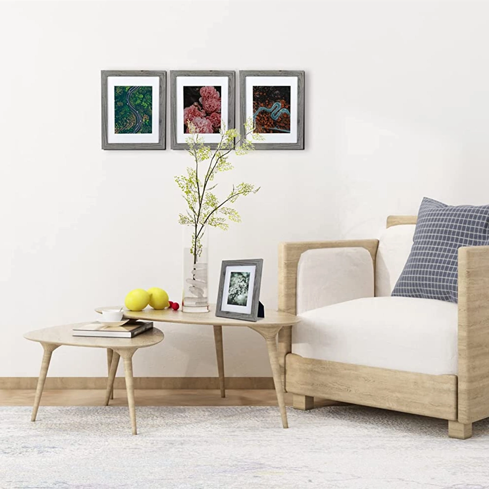 Wall Mounted Photo Frame Wooden Picture Frame Living Room Decoration