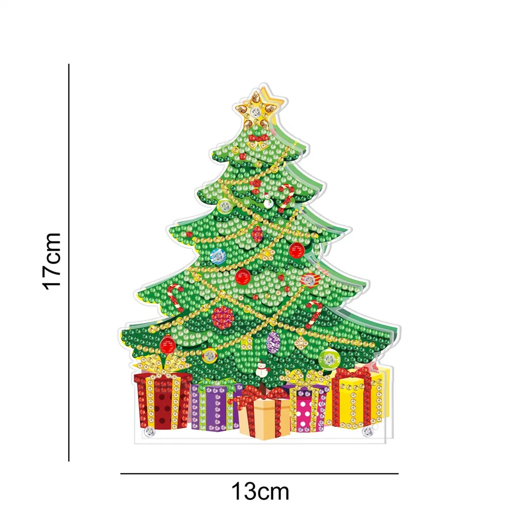 5D Diamond Painting Christmas LED Light for Home Decoration