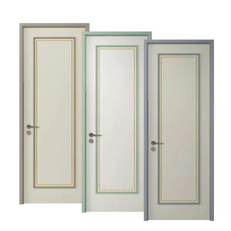 Latest Design High Quality Interior Soundproof Durable Stainless Steel Doors Qith Frame for Hotels Commercial Use