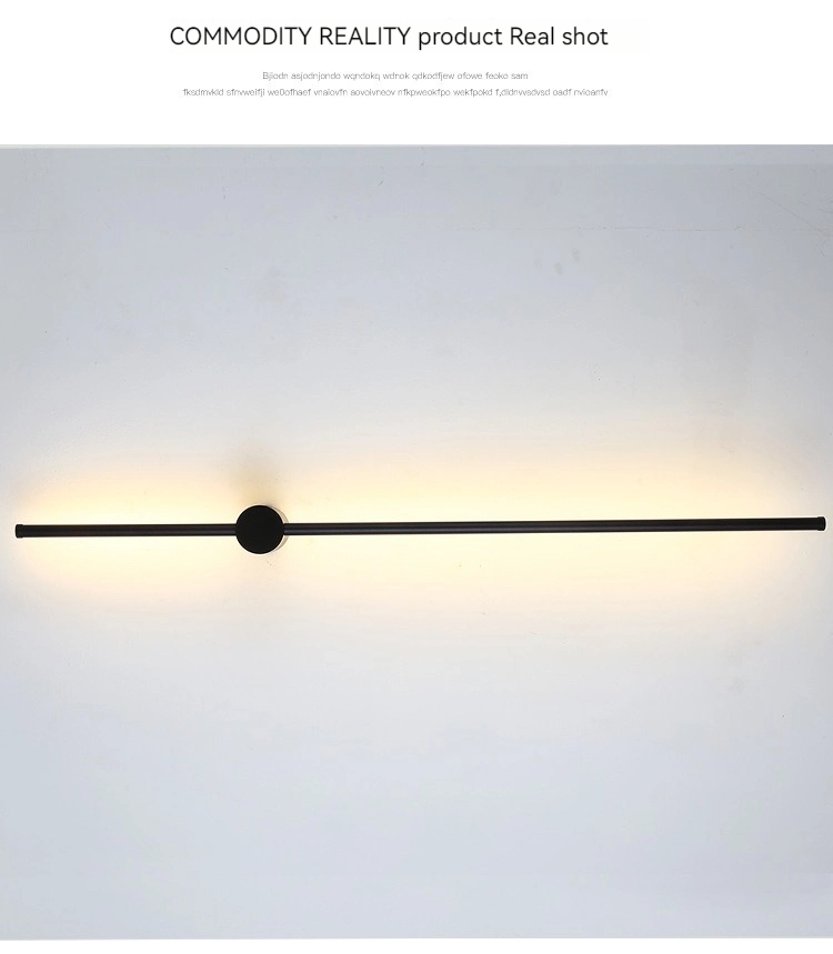 Modern Long Tube Indoor Decorative LED Wall Lamp Warm White Cool White