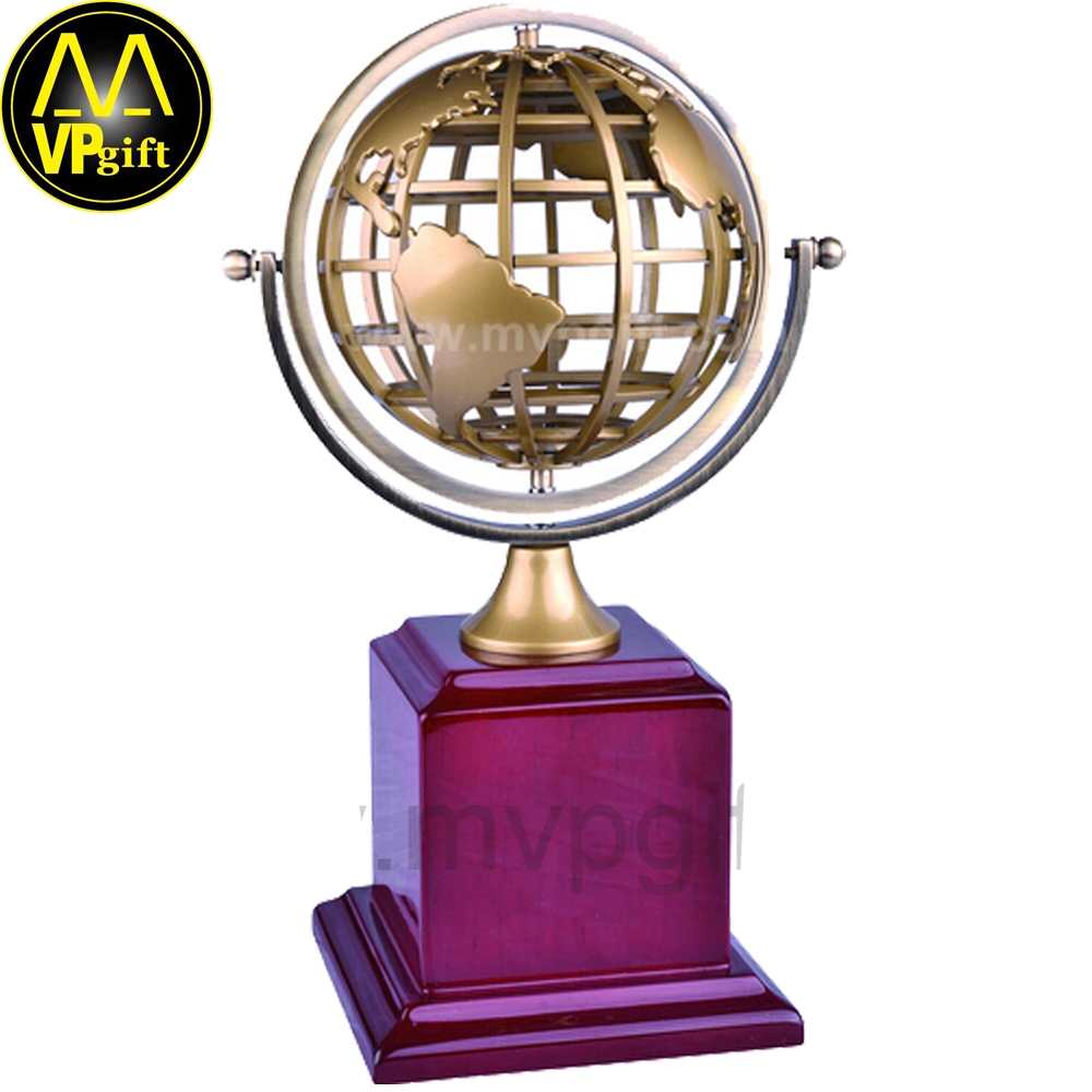 China Guangzhou Customer Metal 3D Piano Finish Wood Souvenir Awards Trophy Gift Wood Medal Honor Plaque