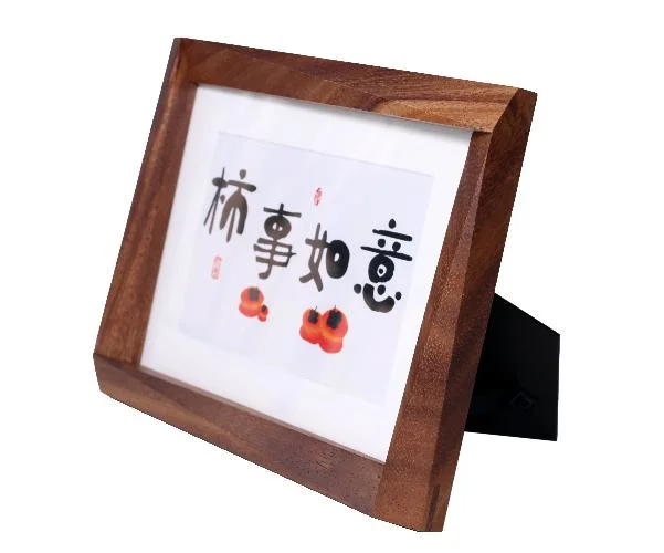 Hot Selling 6&quot; 7&quot; 8&quot; Decoration Sublimation Blanks Canvas Wholesale Glass Vintage Moulding Poster Shadow Box Wooden Photo Creative Picture Frame