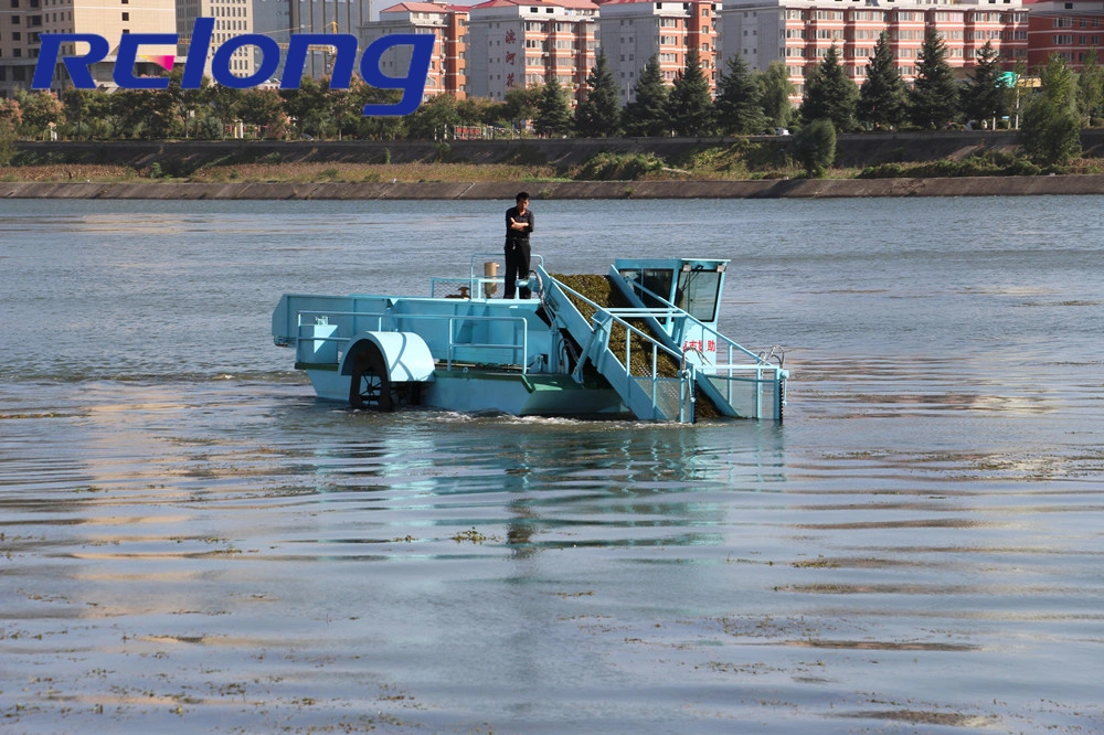 Aquatic Weed Harvesting Boat/Aquatic Vegetation Harvester/Aquatic Plant Removal Vessel/