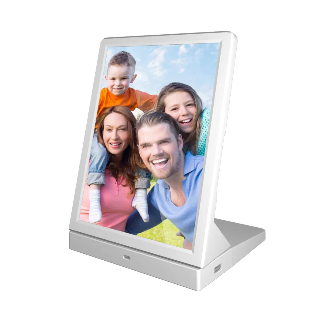 9.7 Inch Photo Frame Desktop with Wireless Charger