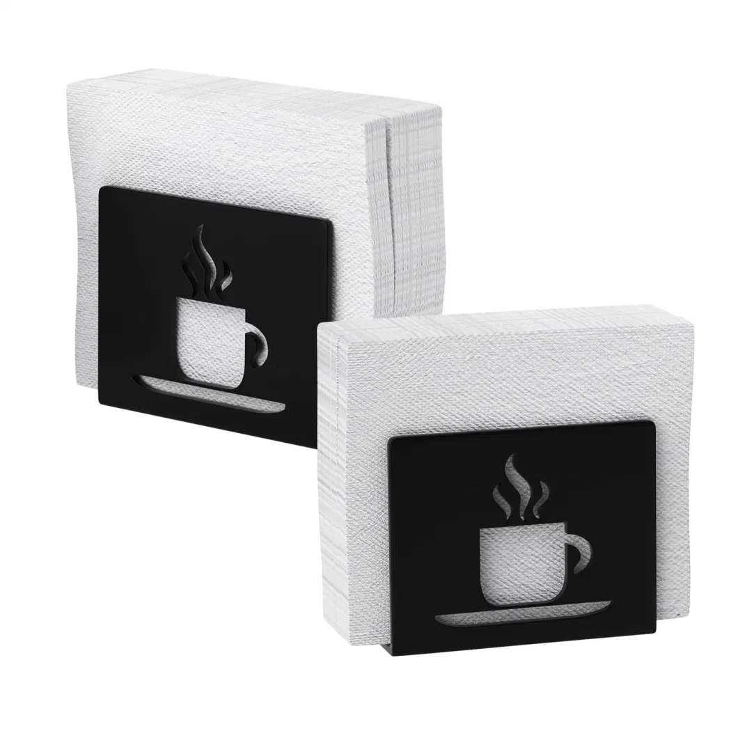 Coffee Cup Kitchen Napkin Dispenser Holder