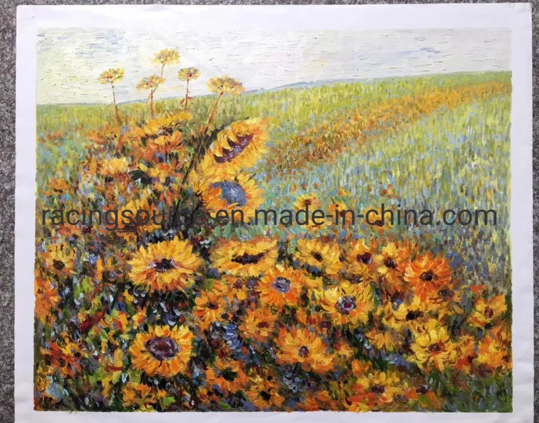 Wall Art Handmade Oil Painting Flower Acrylic Canvas Painting