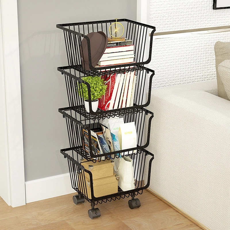 3 Tier Multifunctional Kitchen Vegetable Fruit Storage Baskets Stackable Vegetable Storage Containers