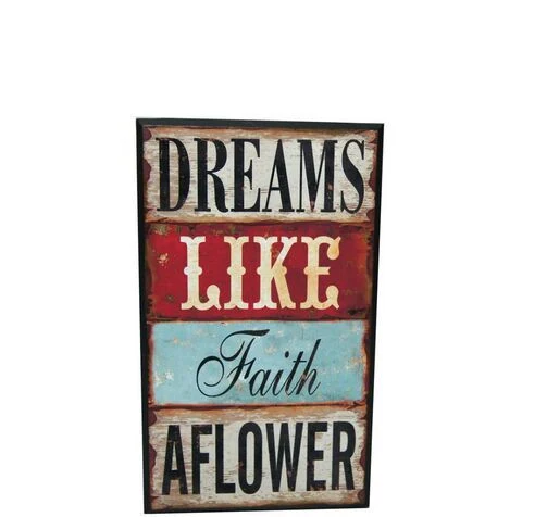 Decorative Home MDF Wall Art Wooden Sign Wholesale