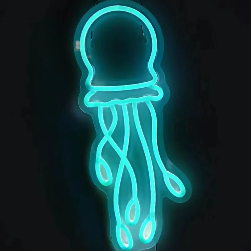 Goldmore1 2023 New Jellyfish Light Creative LED Atmosphere Light Neon Sign Can Be Customized Retail Wholesale Flexible Light