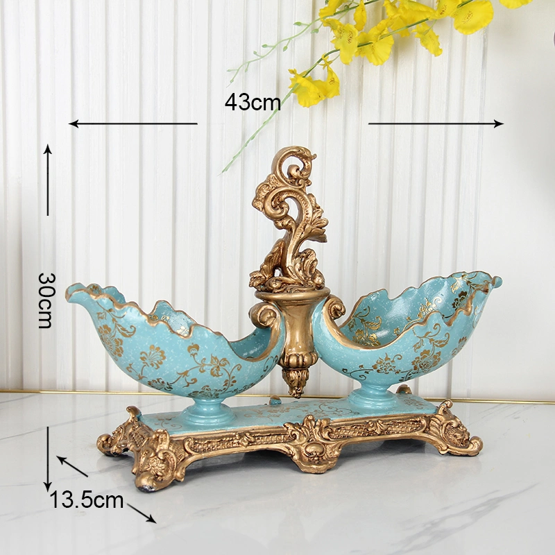 RS028 High End Arabic Wedding Centerpieces Resin Tray Home Decor Table Display Dessert Dish Dry Fruit Holders