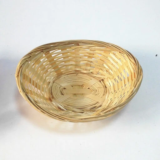 Cheap Woven Colored Wholesale Mini Bamboo Basket for Gift and Fruit Dates