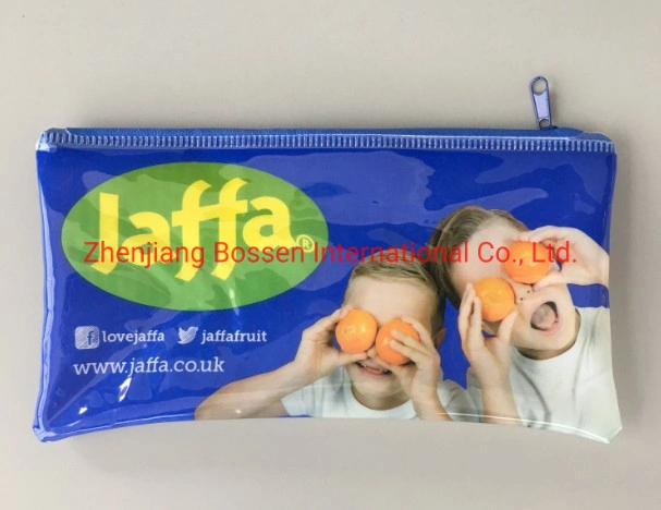 OEM Customized Design Printed PVC Pencil File Bag Case