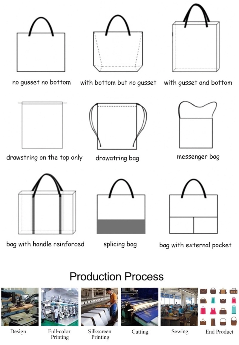 Designed Manufactory Oversized Zipper Custom Canvas Cotton Tote Bag