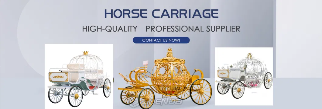 Personality Royal Classical Cabriolet Soft Seat Cinderella Pumpkin Princess Wedding Carriage