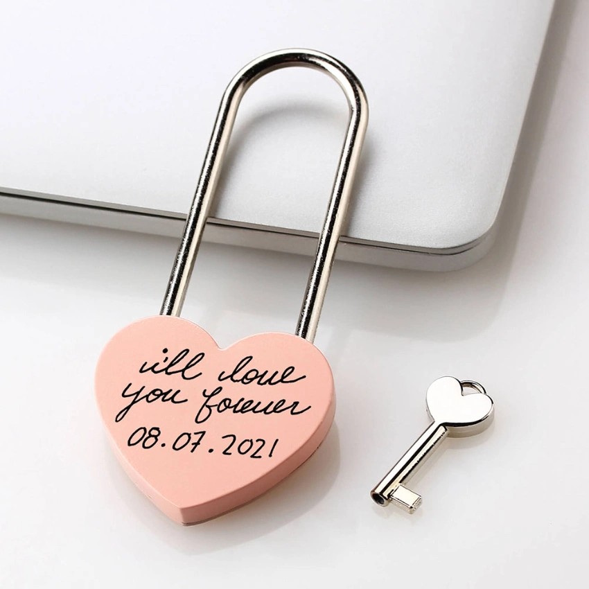 Custom Logo Wholesale Dropshipping Promotional Gift Items Personalized Love Padlock