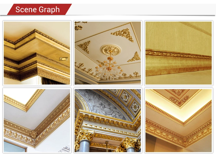 Banruo Hot Sell Polystyrene Decorative Wall Cornice Moudling Frame