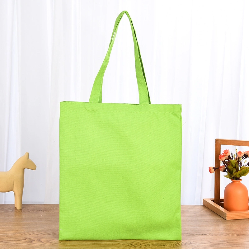 Factory Custom Women&prime;s Canvas Bag Multi-Color Supermarket Shopping Bag Oversized Capacity Environmentally Friendly Shopping Bag