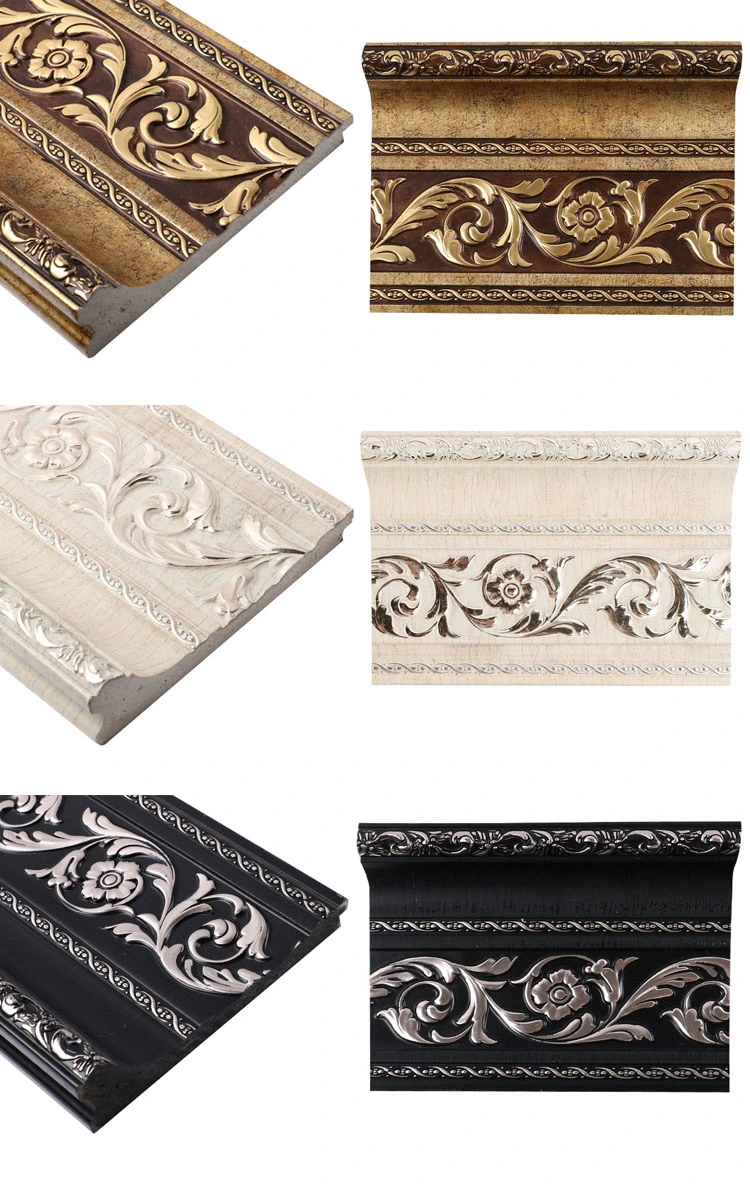 Banruo Hot Sell Polystyrene Decorative Wall Cornice Moudling Frame