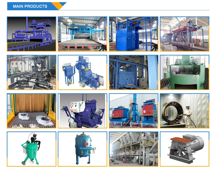 Athi Vertical Tunnel Shot Blasting Machine and Painting Line