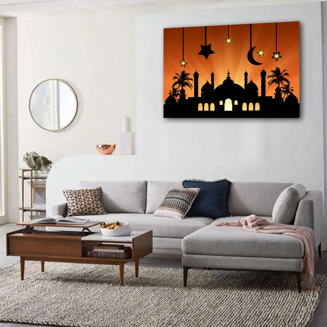 Hot Selling Decorative Islamic Wall Frame Quran Muslim Wall Art Wholesale Wall Pictures Living Room Home Decor