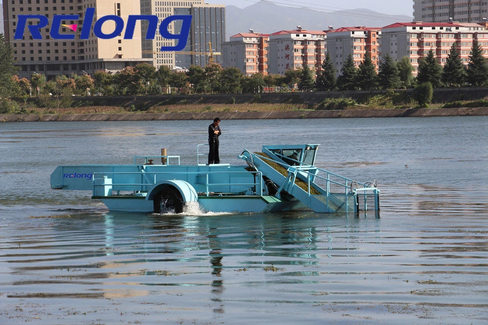 Aquatic Weed Harvesting Boat/Aquatic Vegetation Harvester/Aquatic Plant Removal Vessel/