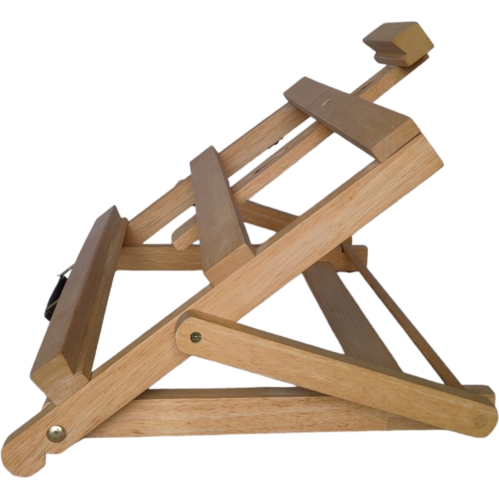 Artists Adjustable Tabletop Wooden H-Frame Studio Easel