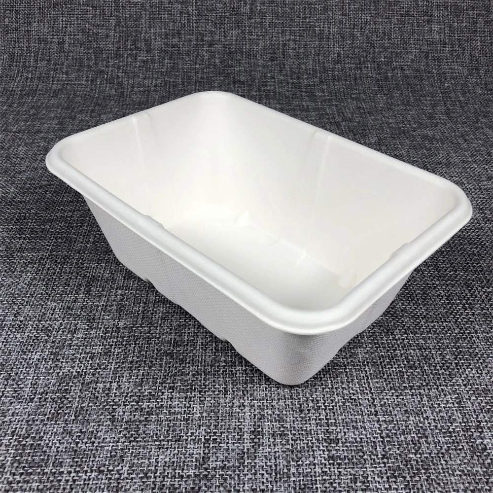 Psm Free Biodegradable Food Container Disposable Bagasse Pulp Clamshell Box Plate Tray