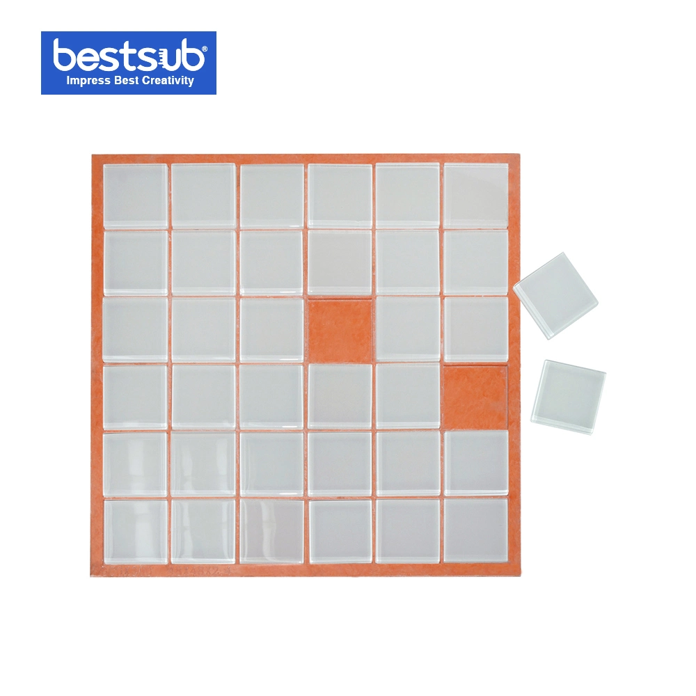 Bestsub Promotional Education Tool Sublimation Glass Puzzle Mosaic (BPT36)