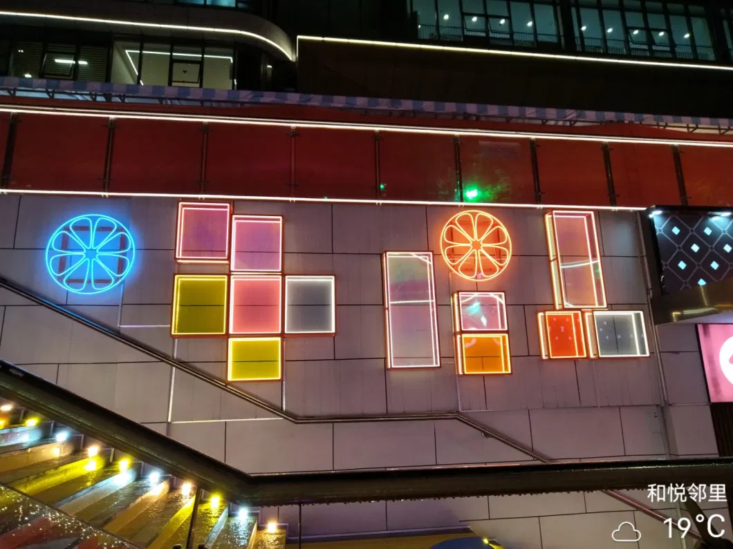 Flower Design LED Neon Signboard Design LED Neon Flex Sign