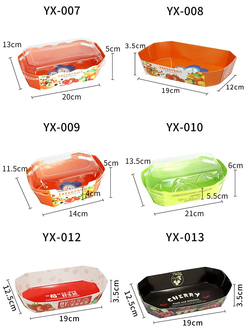 Paper Fole Boat Tray Coating Fast Food Paper Tray