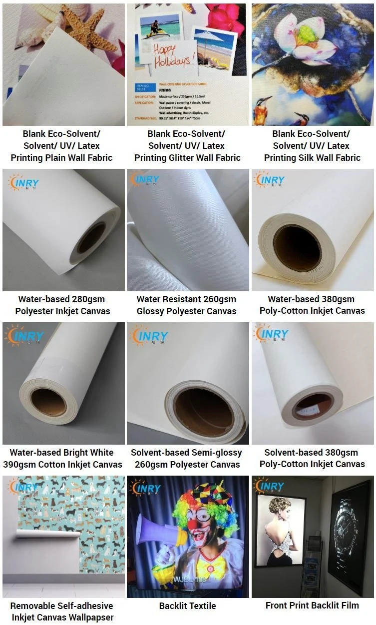 Hot Sale Modern Art High Quality Indoor Decoration Wall Paper Canvas Rolls