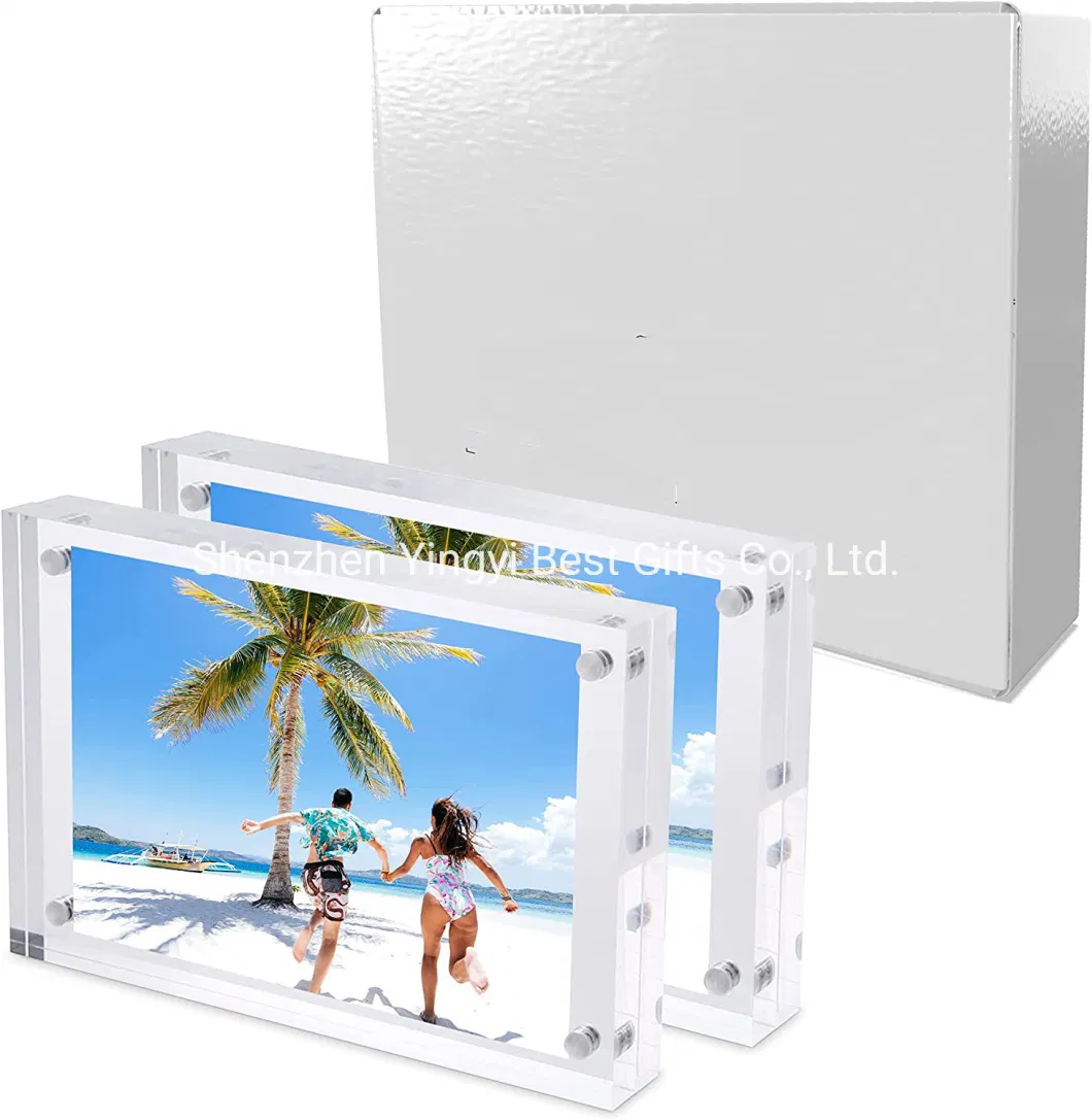 Acrylic Magnet Lucite Plexiglass Picture Frame