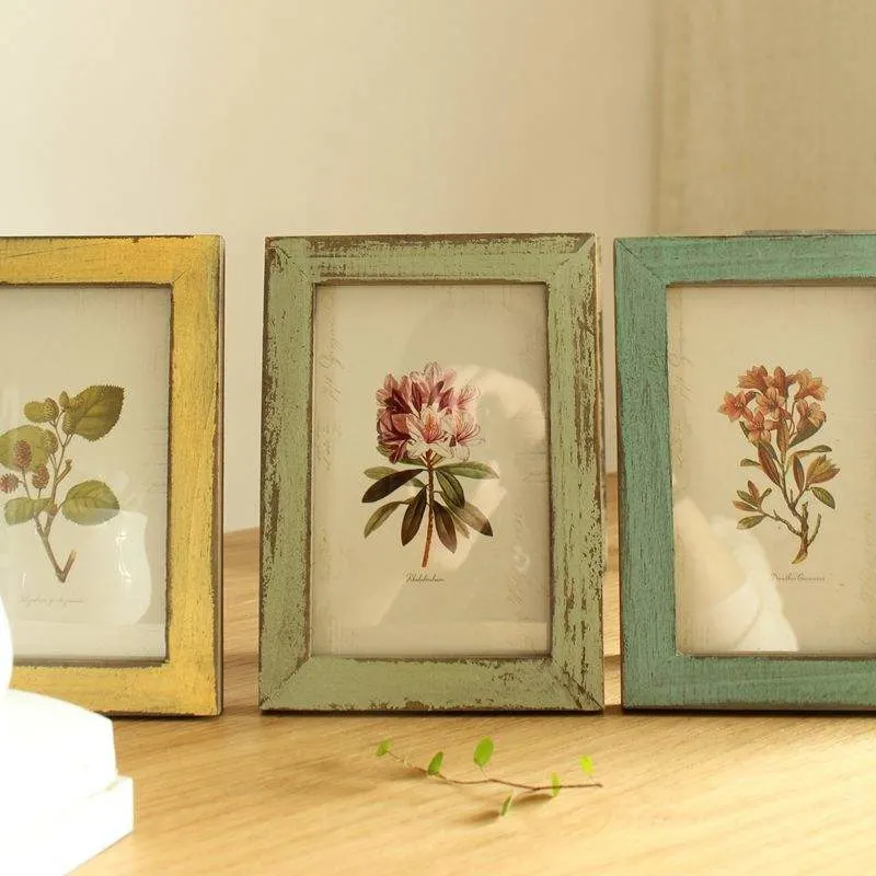 Factory Price Hot Sale Vintage Distressed Wooden/Wood Photo Frame