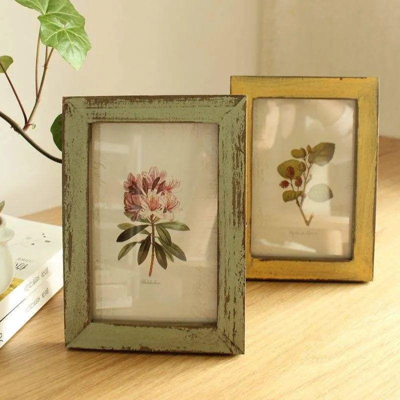 Factory Price Hot Sale Vintage Distressed Wooden/Wood Photo Frame