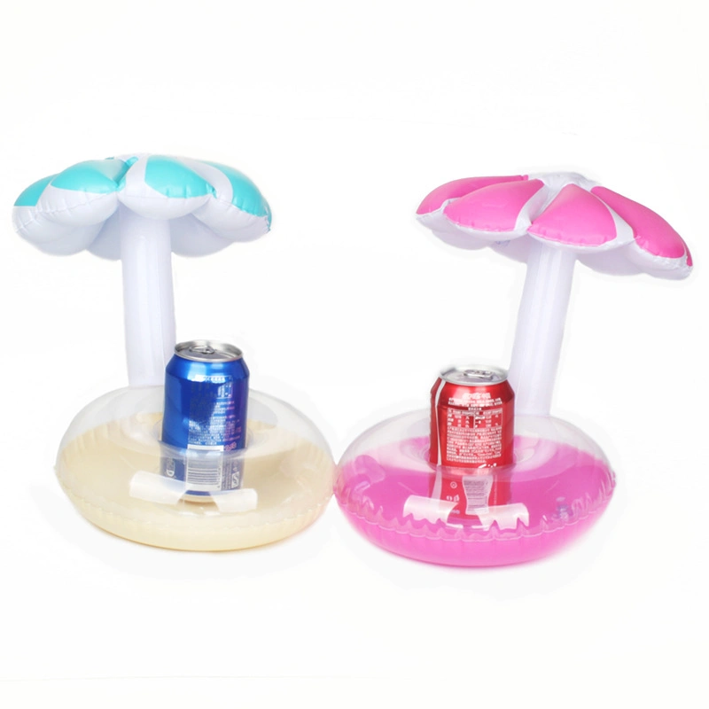 Inflatable Umbrella Mushroom Shape Drink Holder for Swimming Pool Party