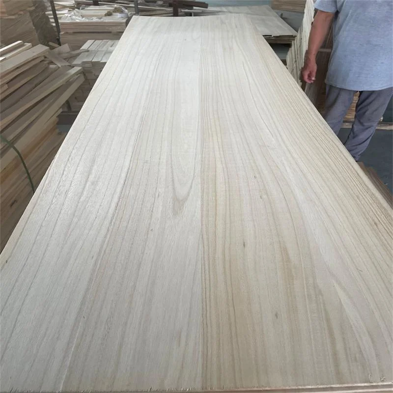 China Pao Tong High Quality Solid Paulownia Wood Board for Making Furniture