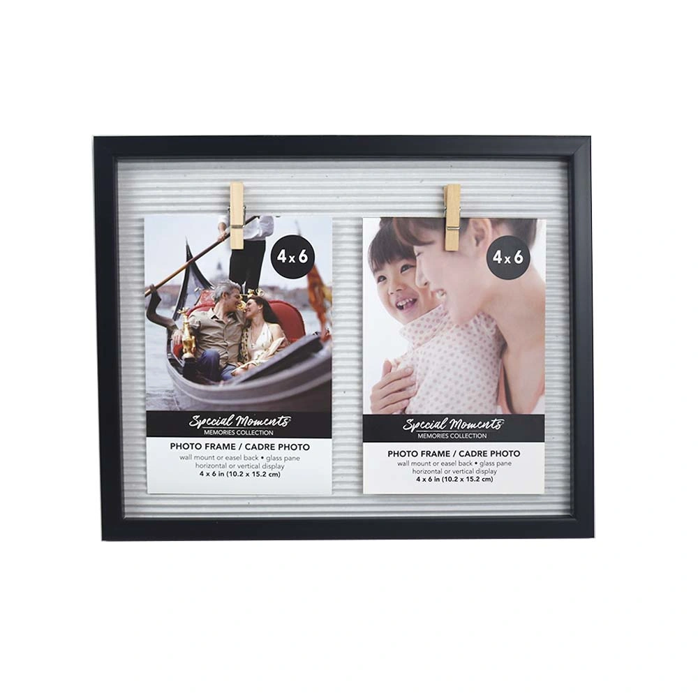 Cheap PS Picture Frame with Clip for Home Deceration