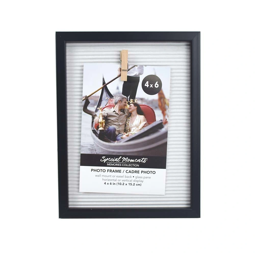 Cheap PS Picture Frame with Clip for Home Deceration