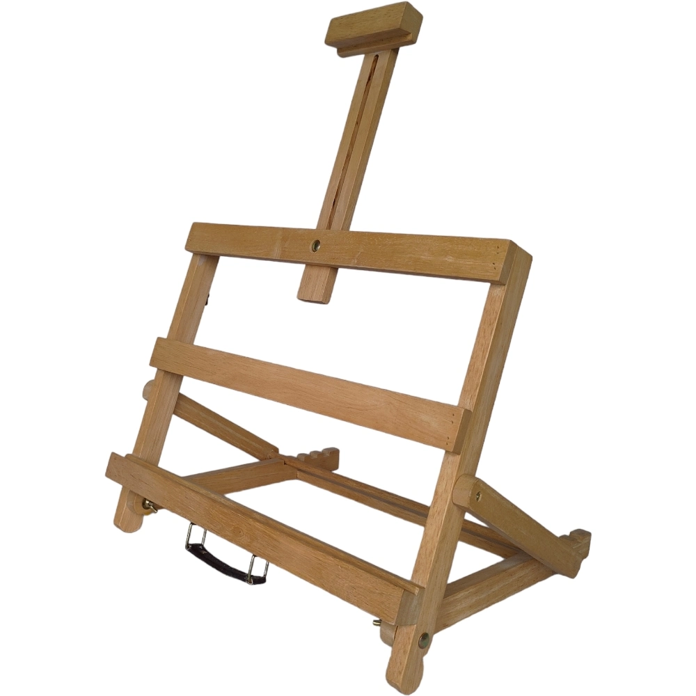 Artists Adjustable Tabletop Wooden H-Frame Studio Easel